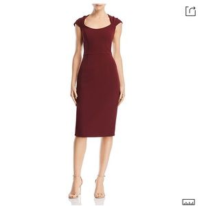 Never been worn! Aqua wine midi dress sz 8